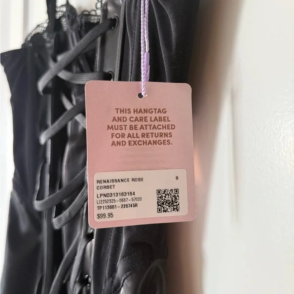 NWT SAVAGE FENTY RENAISSANCE ROSE CORSET DRESS - Picture 13 of 14